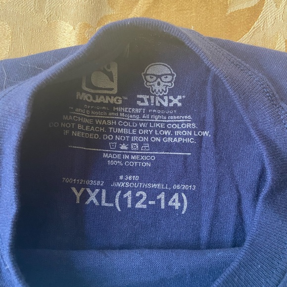 Mindcraft boys t-shirt XL 12/14 - Picture 2 of 2